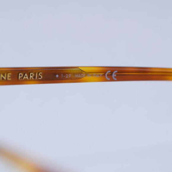 🕶️ New Celine CL50046F 053 Eyeglasses - Light Havana Frame 56mm - Picture 7 of 13